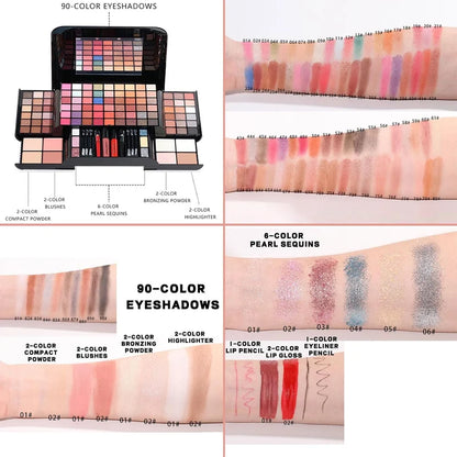 Woman Miss Rose Makeup Kit